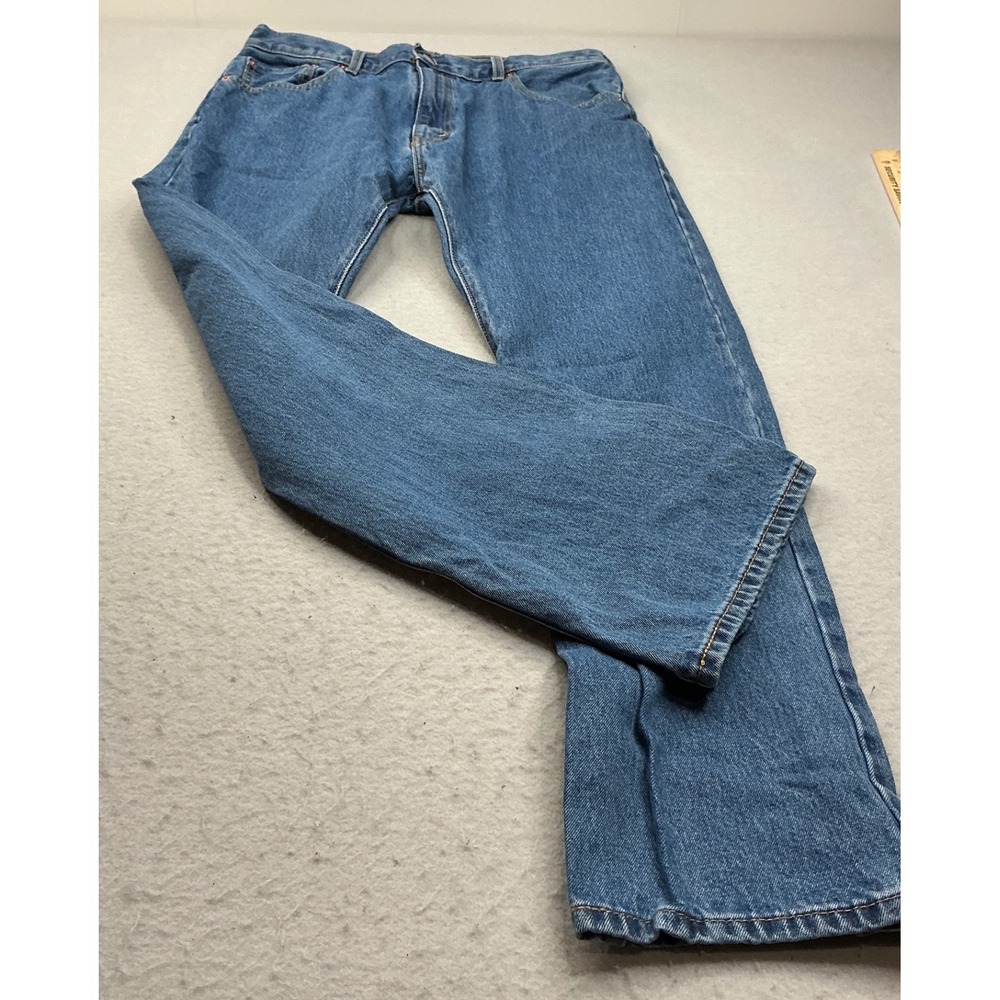 Levi's 517 Jeans Bootcut Medium Wash Blue Denim 36x34 Mens Classic Western Style